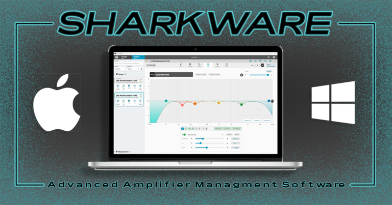 Sound Amplifier Software Sharkware: Advanced Amplifier Management Software – Generation AV